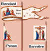 reproduction of the 1450 illumination 
commissioned by the Duke of Orleans
for his book of poems. 