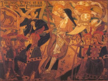 He was a great experimenter with techniques and much of his work is in tempera. His subject-matter remained rooted in the Celtic Revival and the Pre-Raphaelite tradition, but he also painted 'straight' landscapes in Iona and elsewhere, and took a keen interest in the development of modern art. 
